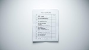 Dokumenten-Checkliste für Ihren Kreditantrag